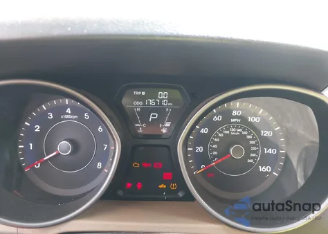 2013 Hyundai Elantra Limited from USA, damaged, VIN 5NPDH4AE5DH225759